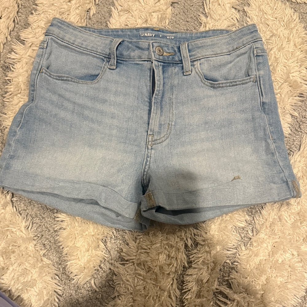 Old Navy Women's Faded Blue Jean Shorts